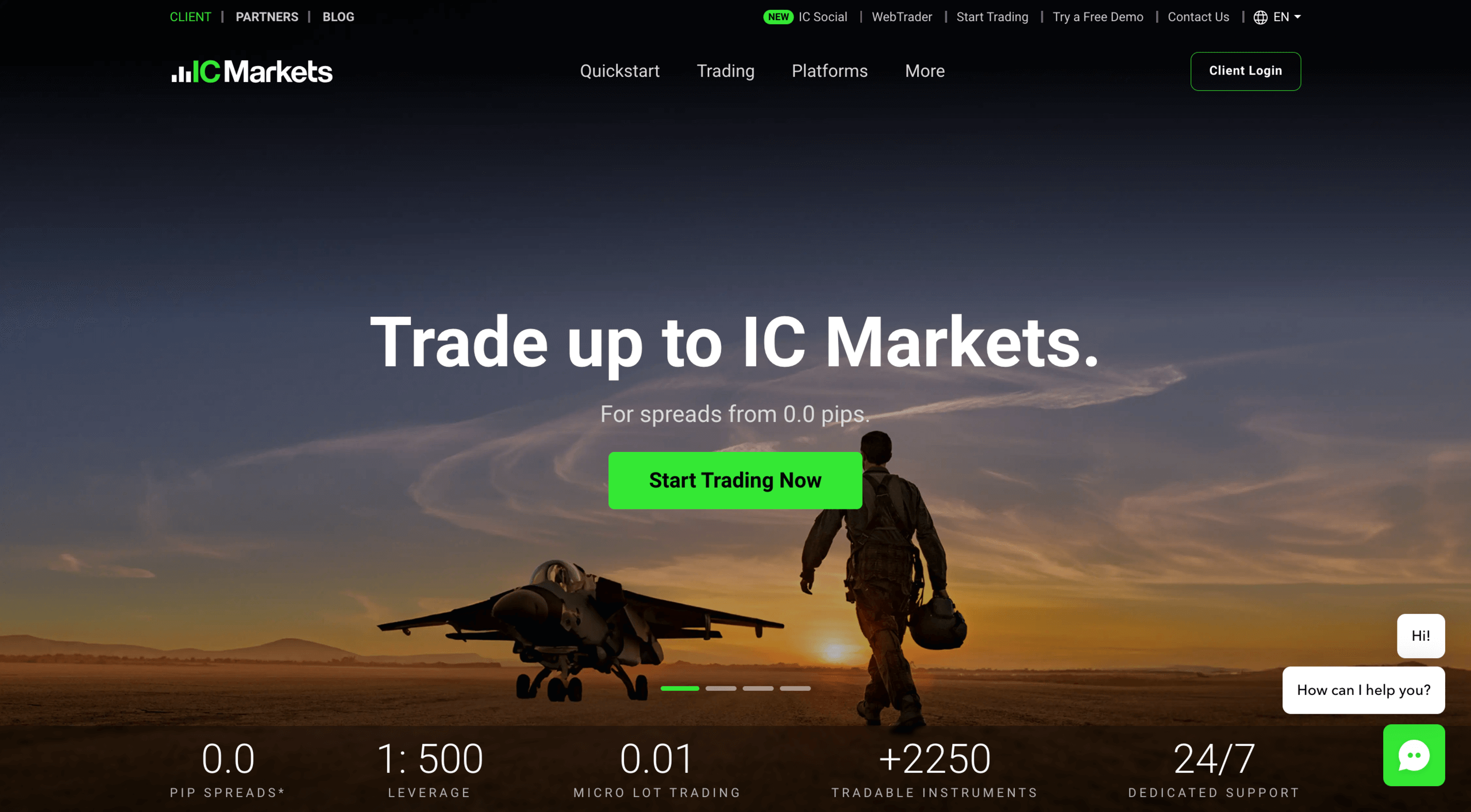 IC Markets Review Main Page
